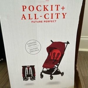 NEW! NEVER USED! Pocket+ All-City travel stroller